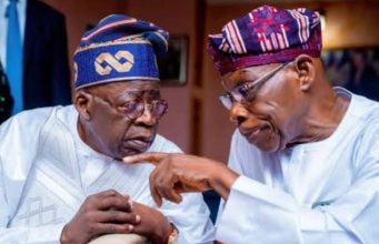 TDF Accuses Obasanjo of Driving 86m Nigerians Into Poverty President Bola Tinubu and Former President Olusegun Obasanjo