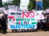 FCT APC Protests Against Alleged Infiltration by PDP Members