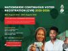 INEC Announces 811 Voter Registration Centres, Confirms 151 Party Applications