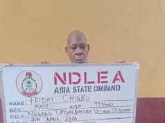 NDLEA Nabs 93-Year-Old Grandpa, Medical Doctor Over Drug Trafficking
