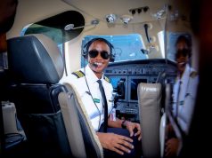 Customs Celebrates First Female Pilot for Obtaining Commercial Multi-Engine License