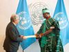 Jimoh Ibrahim Submits Credentials to UN Chief as Nigeria’s Ambassador