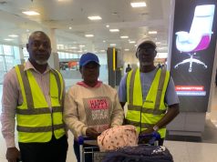 NiDCOM Confirms Return of Trafficking Victim Rescued from Cairo