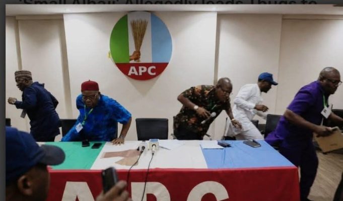 Chaos Rocks Ondo APC Reps Primaries as Thugs Disrupt Results Announcement