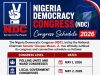 NDC Sets May 9 for National Convention as Nationwide Congresses Begin