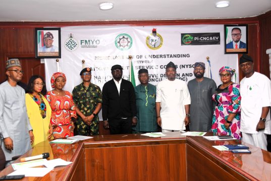 NYSC, NADDC Partner to Train Corps Members on CNG Retrofitting Skills