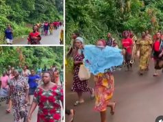 Married Women Protest Alleged Sex Workers in Enugu, Insist ‘Ashawo Must Go’