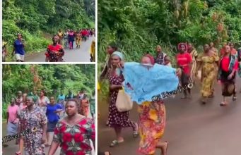 Married Women Protest Alleged Sex Workers in Enugu, Insist ‘Ashawo Must Go’