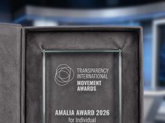 CISLAC Boss Rafsanjani Wins Transparency Anti-Corruption Award