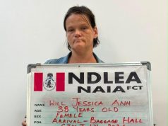NDLEA Nabs South African Woman Using Toddler as Cover for Heroin Smuggling