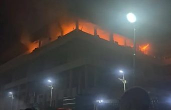 Fire Engulfs Federal Mortgage Bank Headquarters in Abuja