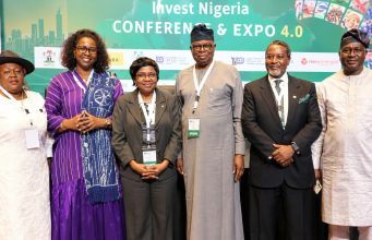 Drug Imports Drop 70% as Local Pharmaceutical Production Rises — NAFDAC The Director General of the National Agency for Food and Drug Administration NAFDAC, Prof. Mojisola Adeyeye((3rd from left); President of LCCI, Engr Leye Kupoluyi(4th from left); with a team of investors from Cameroon at the closing ceremony of the Lagos Chamber of Commerce and Industry (LCCI) Invest in Nigeria Conference and Expo 4.0.