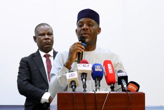 Only 4 Of 68 Federal Universities Exploit Alternative Funding, Alausa Reveals Minister of Education, Dr. Maruf Tunji Alausa, speaking at the National Advancement Forum 2026