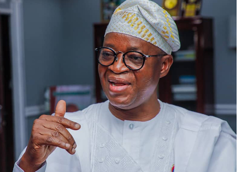 Minister of Marine and Blue Economy, Adegboyega Oyetola