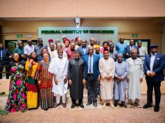 FG Releases Eight-Month Tools Allowance to Tertiary Lecturers Group photography of the Minister of Education, Dr Maruf Tunji Alausa, and the Ministerial Committee on Accreditation inaugurated on Wednesday in Abuja where he disclosed the release of CATA