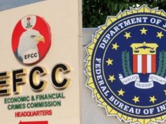 EFCC, FBI Move to Probe Alleged Diversion of USAID HIV, TB Funds EFCC and FBI logos
