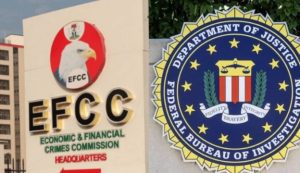 EFCC and FBI logos