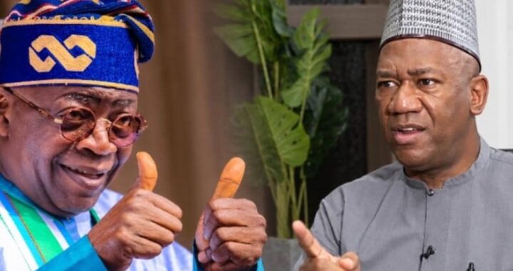 Collage photo of President Bola Tinubu and Yusuf Datti Baba-Ahmed