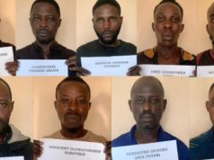 Nine Oil Thieves Bag 10 Years Each in Akwa Ibom Faces of the nine oil thieves jailed in Akwa-Ibom