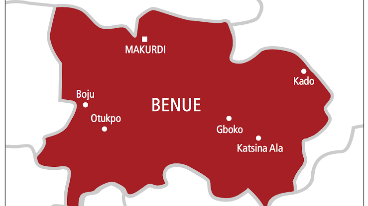 Benue State map