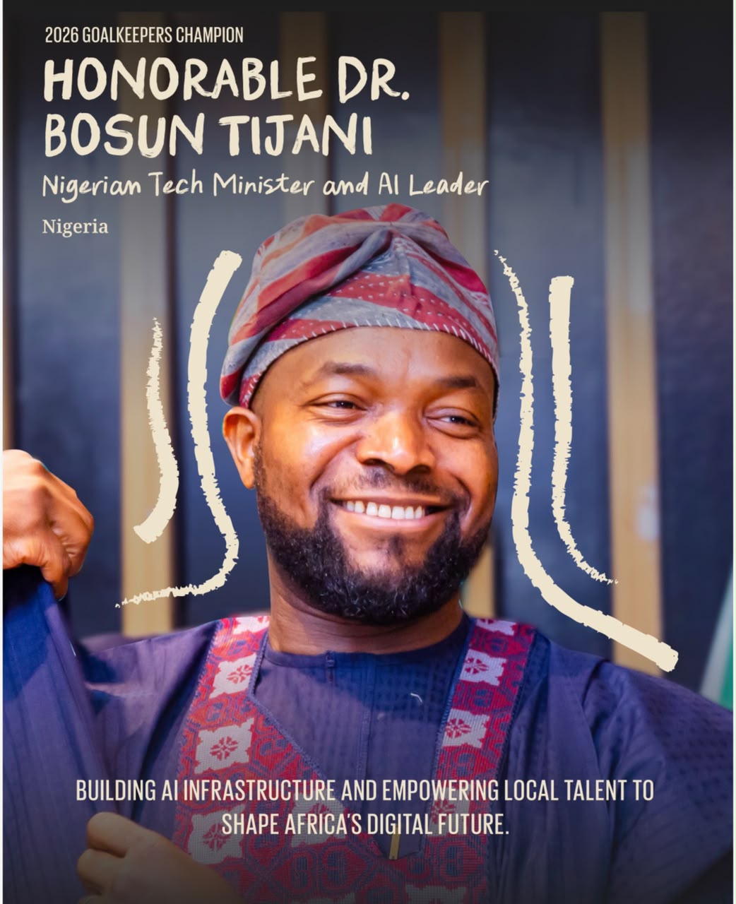 Minister of Communications, Innovation and Digital Economy, Dr ’Bosun Tijani