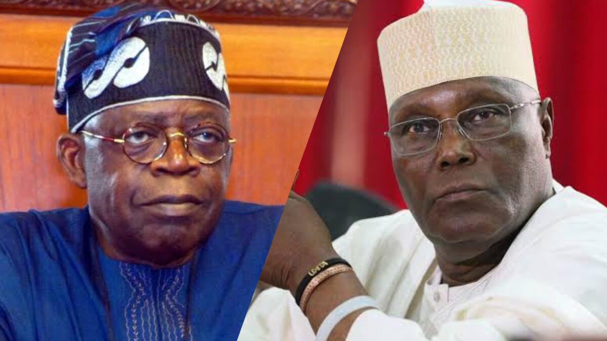 President Bola Ahmed Tinubu and Former Vice President Atiku Abubakar 