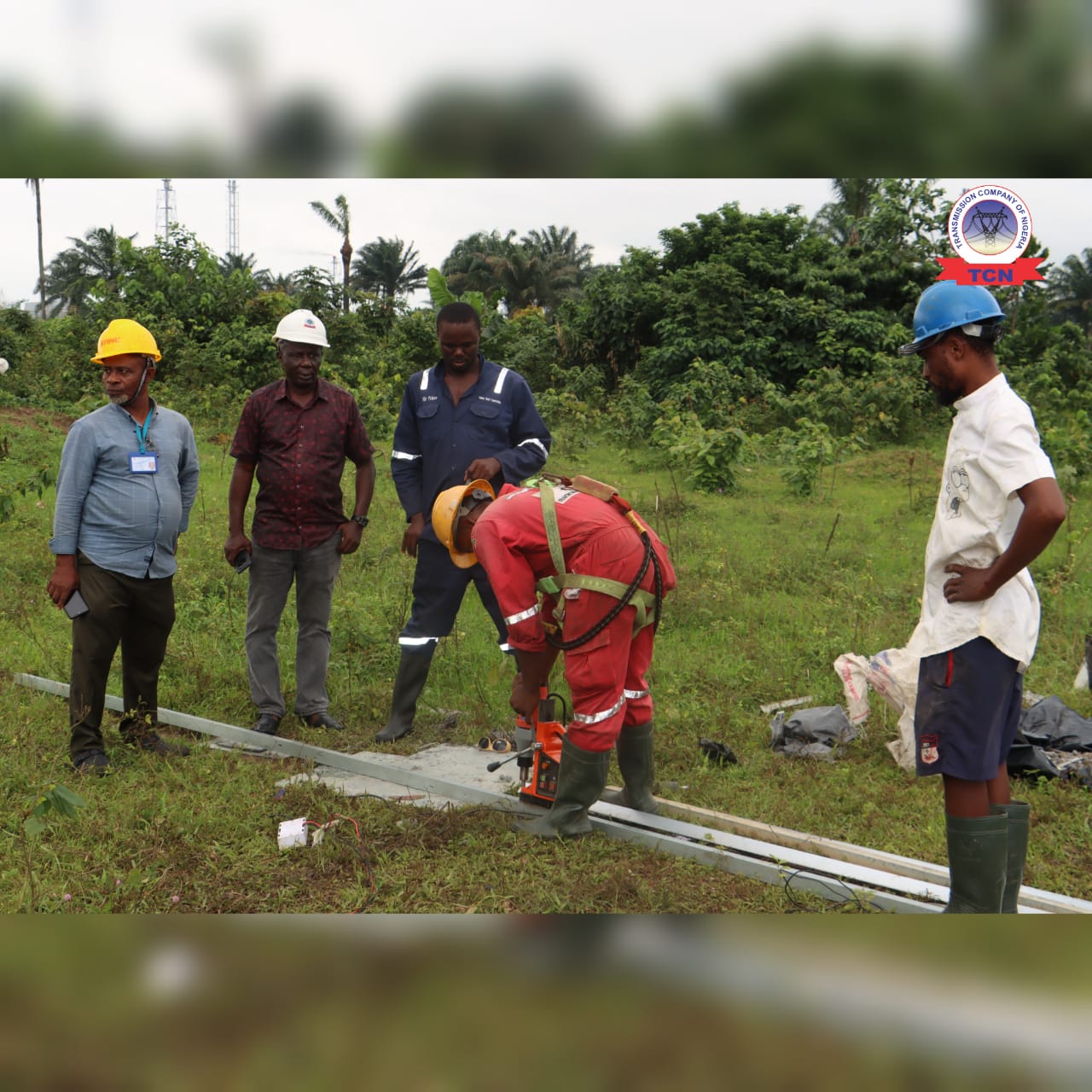 Rehabilitation of four transmission towers vandalised along the Afam-IPP-Elelenwo 132kV Double-Circuit Transmission Line by TCN