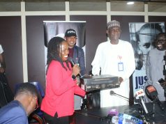 PPDC Supports LACON with Laptops to Speed Up Justice Delivery PPDC Chief Executive Officer, Lucy James Abag