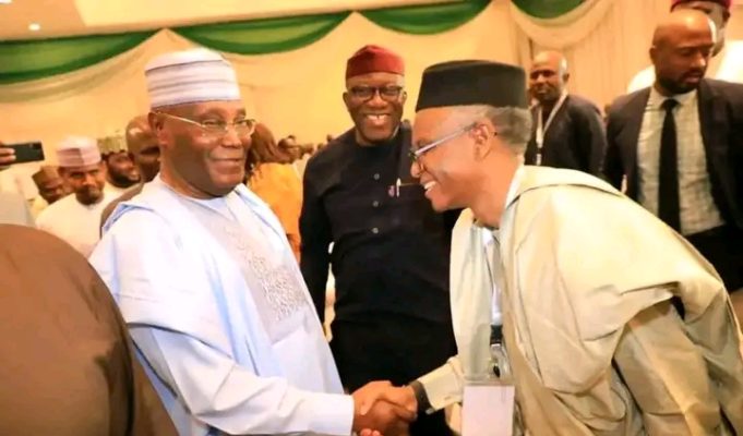 Atiku Unveils Campaign Council, Names El-Rufai Deputy Chairman Atiku and El-Rufai