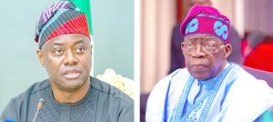 Collage of Makinde and Tinubu