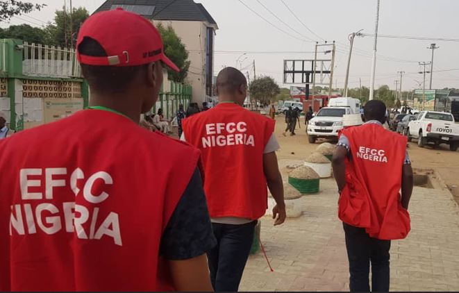 EFCC. Officials on duty