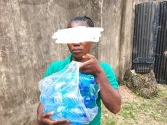 Woman Arrested for Smuggling Ethanol to Inmate in Bottled Water Woman Arrested for Smuggling Ethanol to Inmate in Bottled Water in Ogun