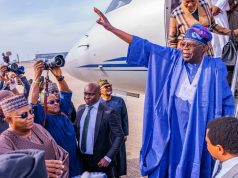 29 Days Abroad, Tinubu’s Prolonged Absence Triggers Fresh Questions President Bola Ahmed Tinubu departing Nigeria