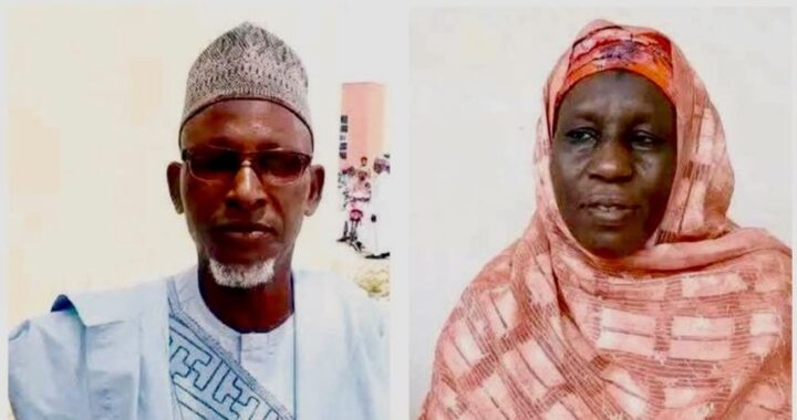 70-year-old Abubakar Sadiq Ladan, and his 60- year old sweetheart, Hajiya Fatsuma Umar Kulani