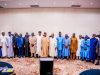 NiMet Backs Digital Agriculture Plan to Boost Food Security Stakeholders in a group photograph at a national strategic dialogue on the digital agriculture component of the World Bank-supported Nigeria Sustainable Agricultural Value Chain (AGROW) Project.