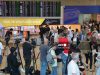 Dubai-Tel Aviv Flight Makes Emergency Landing as Pilots Fight in Cockpit Media representatives gather along with passengers at the Ben Gurion Airport near Tel Aviv on September 30, 2026. A flydubai plane bound for Tel Aviv was forced to land in Saudi Arabia on September 30 after an "incident", the airline said, with Israeli media reporting an altercation between the pilots. (Photo by Jack GUEZ / AFP)