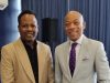 FJGlobal Properties Expands Global Reach Through Nigerian British Business Forum (L-R) Founder and Chief Executive Officer, Dr. Femi Joshua, and Prince Afolabi Andu, President of the Nigerian British Business Forum, at a recent meeting in United Kingdom.