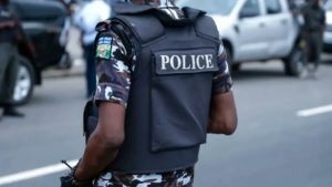 Police on duty