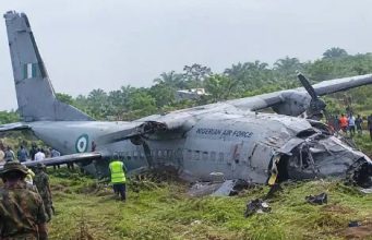 32 Aboard as Military Aircraft Crashes in Ondo