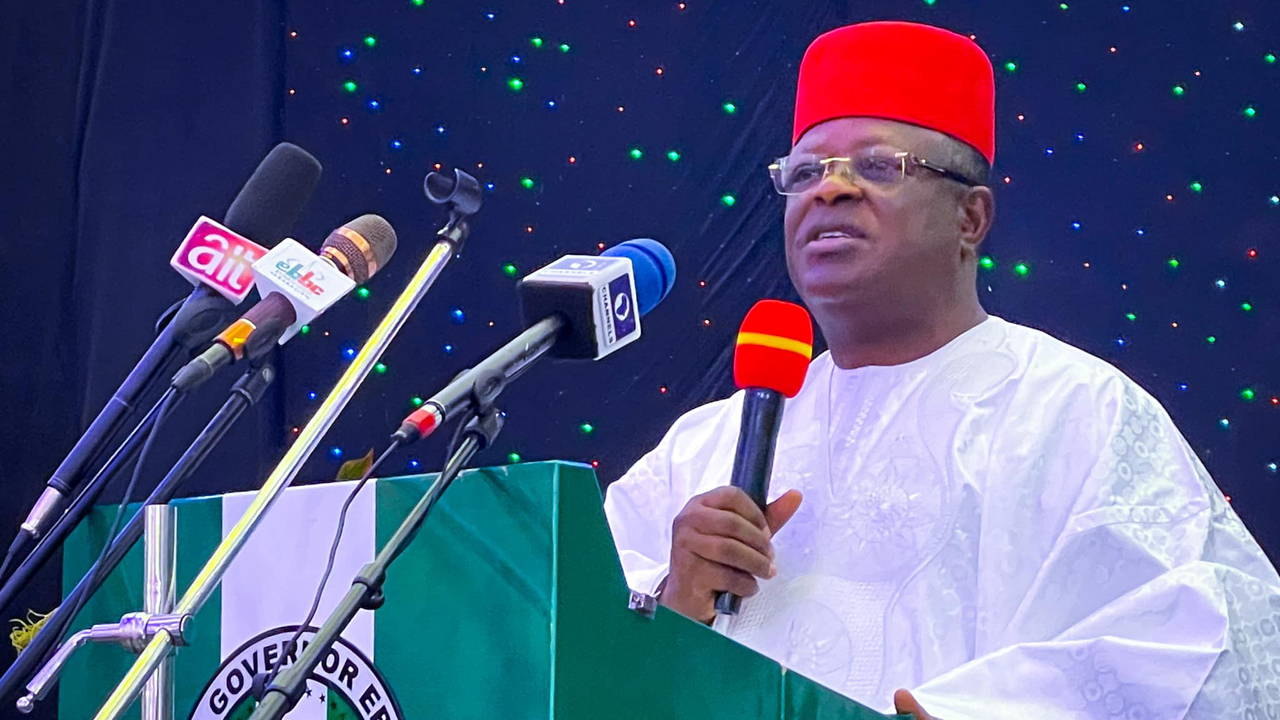 Minister of Works, Senator David Umahi