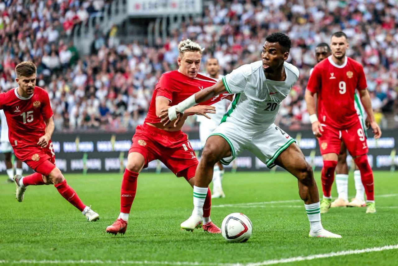 Super Eagles of Nigeria vs Russia 