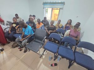 Rescued corps members
