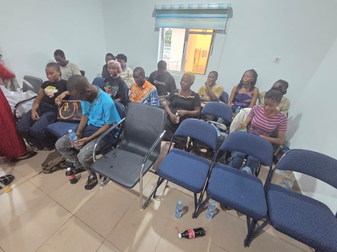 Rescued corps members 