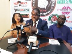 ACOE Annual Lecture Targets Credible Elections Ahead of 2027 ACOE Chairman, Comrade Shola Akingboye(2nd from left);