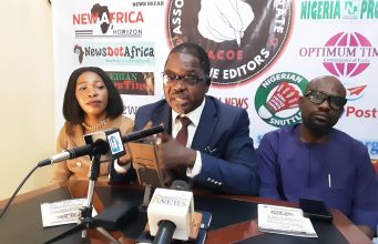 ACOE Annual Lecture Targets Credible Elections Ahead of 2027 ACOE Chairman, Comrade Shola Akingboye(2nd from left);