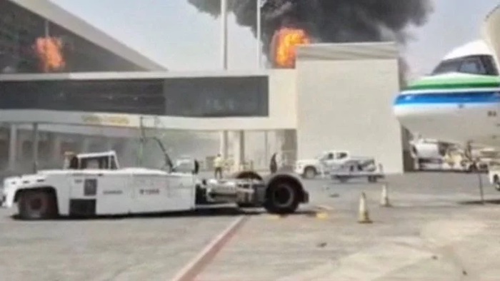 King Khalid International Airport in Riyadh, Saudi Arabia
