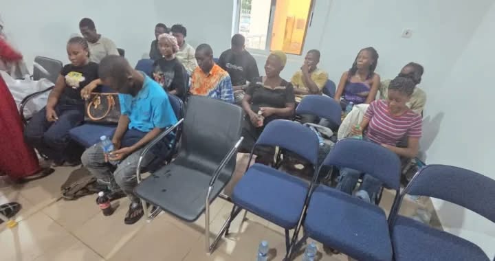 Abducted NYSC members after regaining freedom