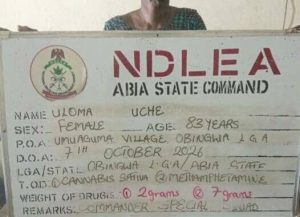 83-year-old woman paraded by NDLEA