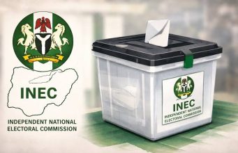 2027: INEC List Stirs Political Tensions As Top Candidates Miss Out Collage of INEC logo and ballot box