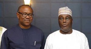 Collage of Peter Obi and Atiku Abubakar